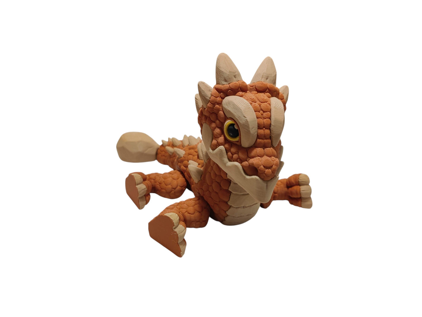 Earth Dragon - 3D Printed Articulating Decoration