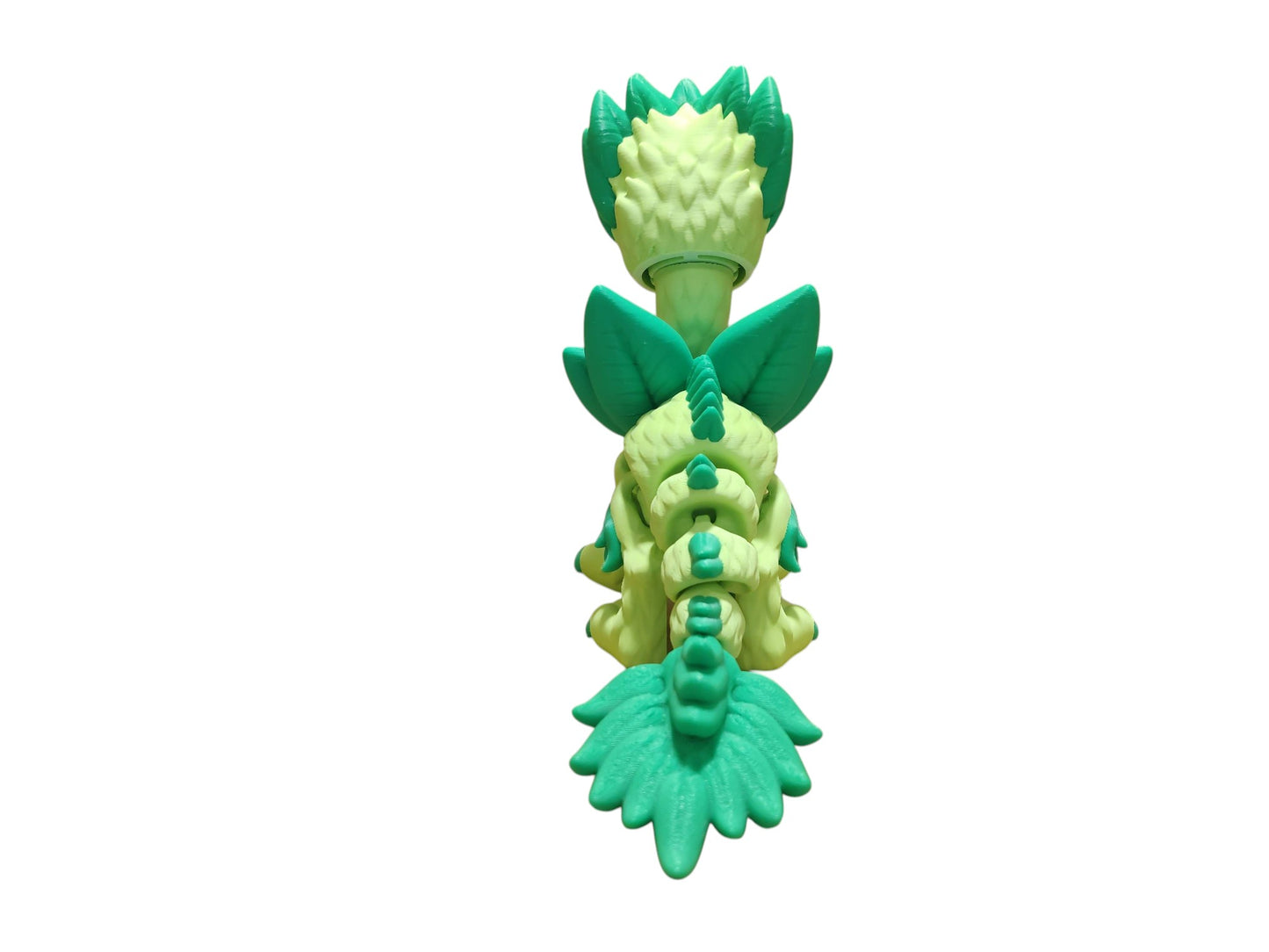 Plant Dragon - 3D Printed Articulating Decoration