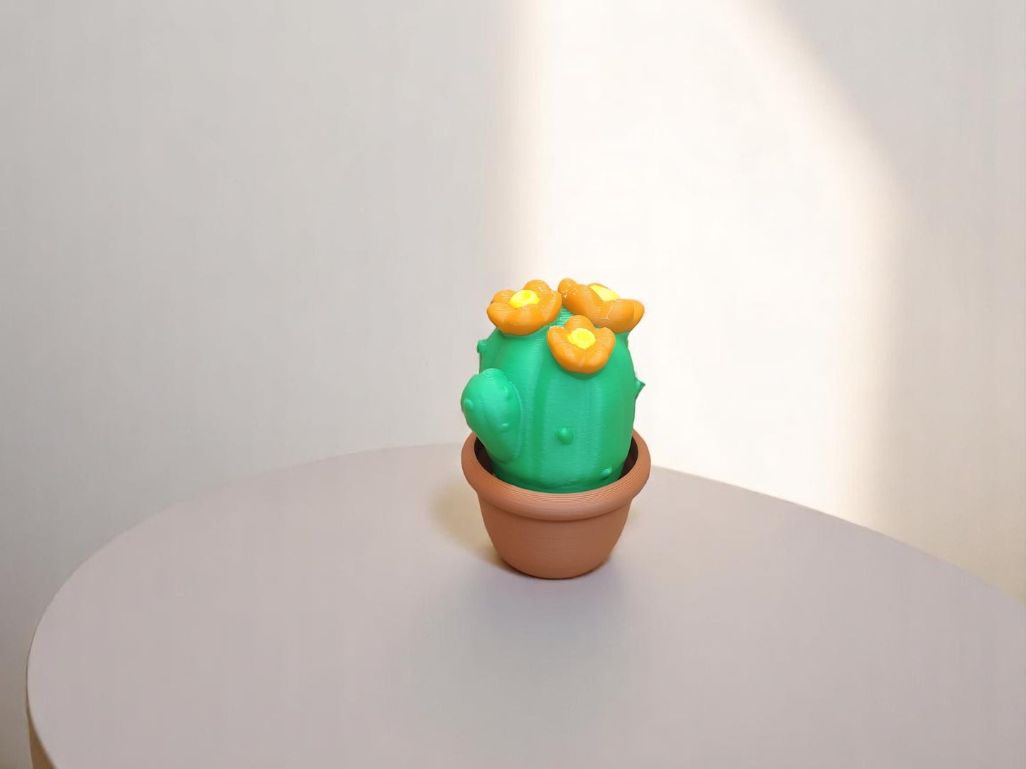 Cactus Clicker Fidget Toy – 3D Printed Sensory Stress Relief Toy – Kawaii Desk Toy Gift