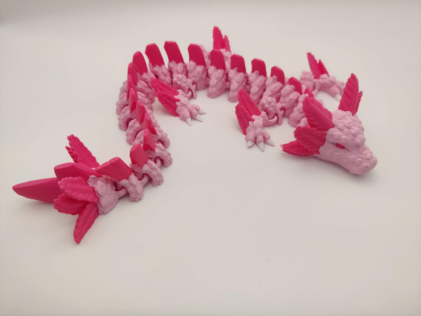 13" Axolotl Sea Dragon – 3D Printed Articulating Fidget Toy
