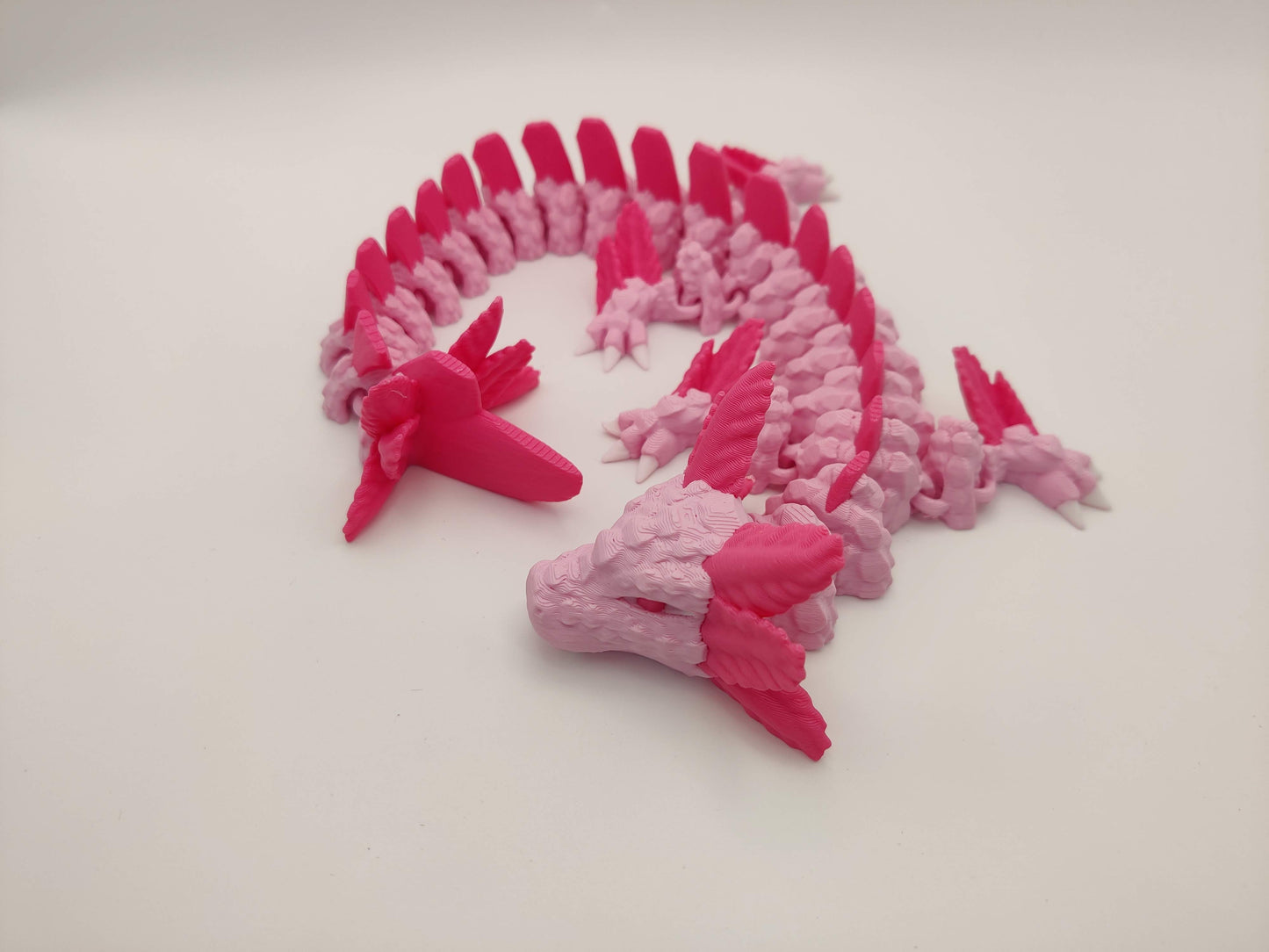 13" Axolotl Sea Dragon – 3D Printed Articulating Fidget Toy