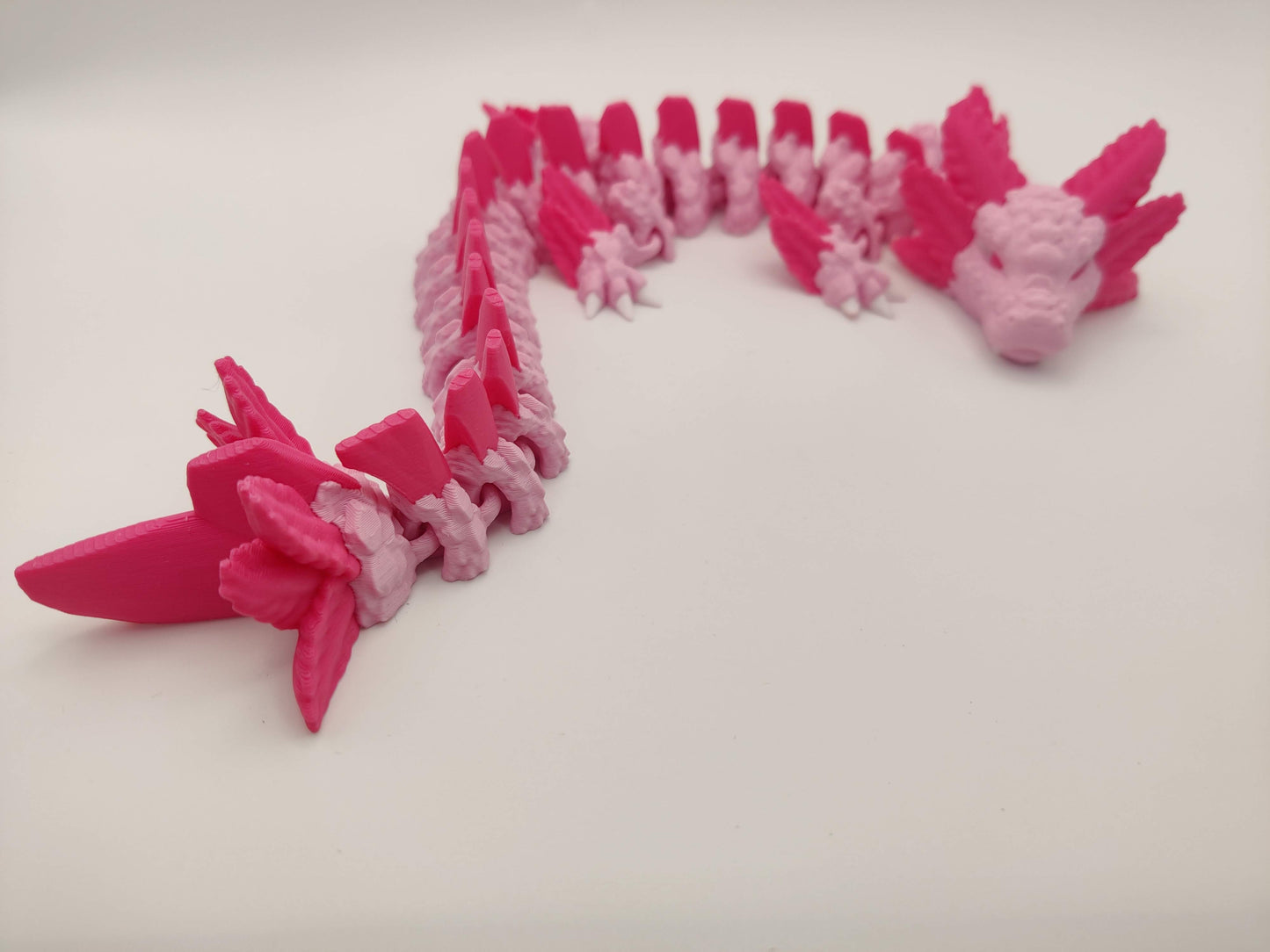 13" Axolotl Sea Dragon – 3D Printed Articulating Fidget Toy