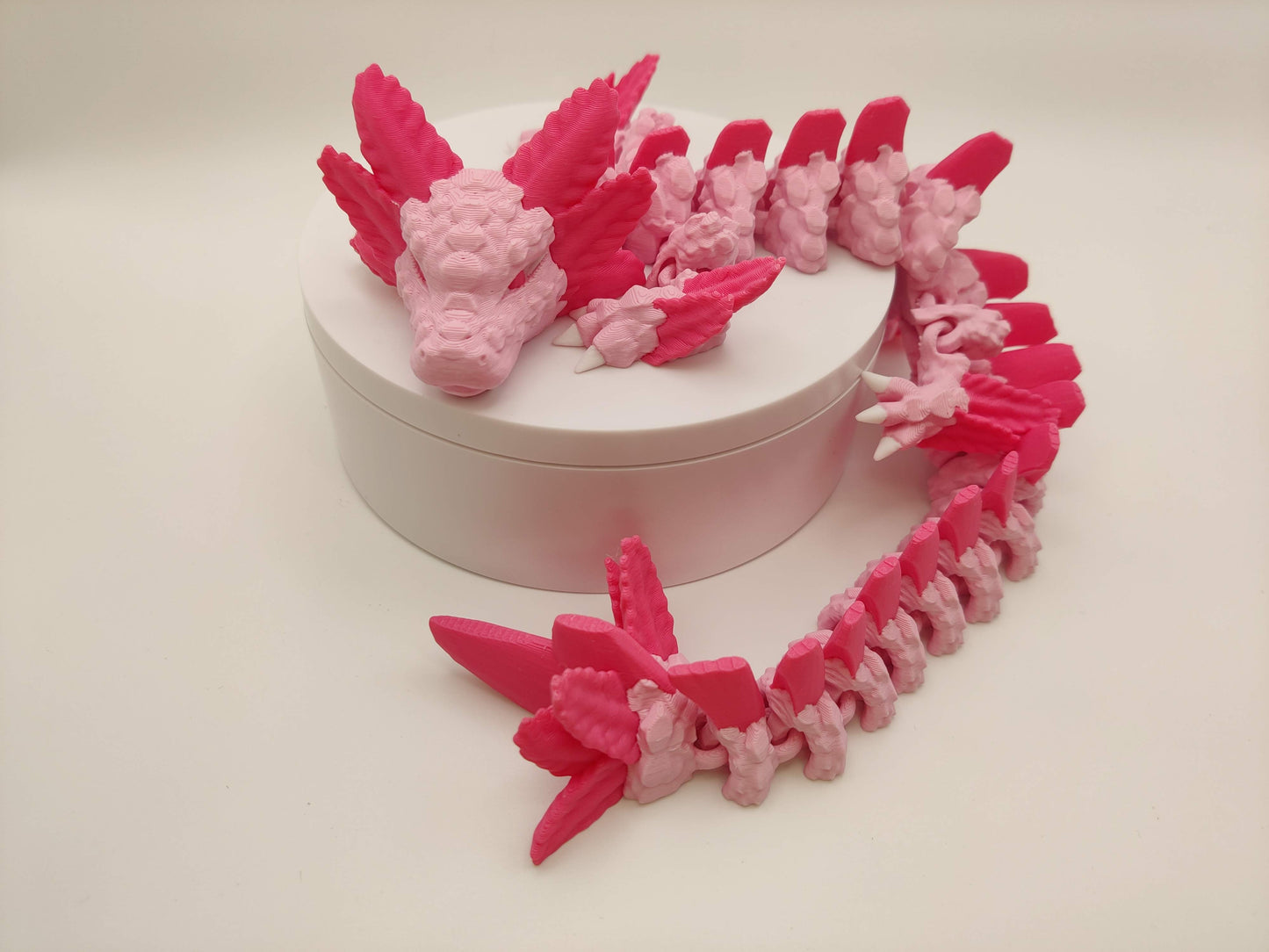 13" Axolotl Sea Dragon – 3D Printed Articulating Fidget Toy