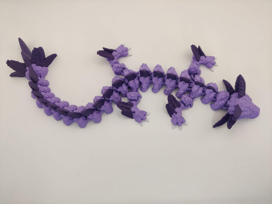 13" Axolotl Sea Dragon – 3D Printed Articulating Fidget Toy