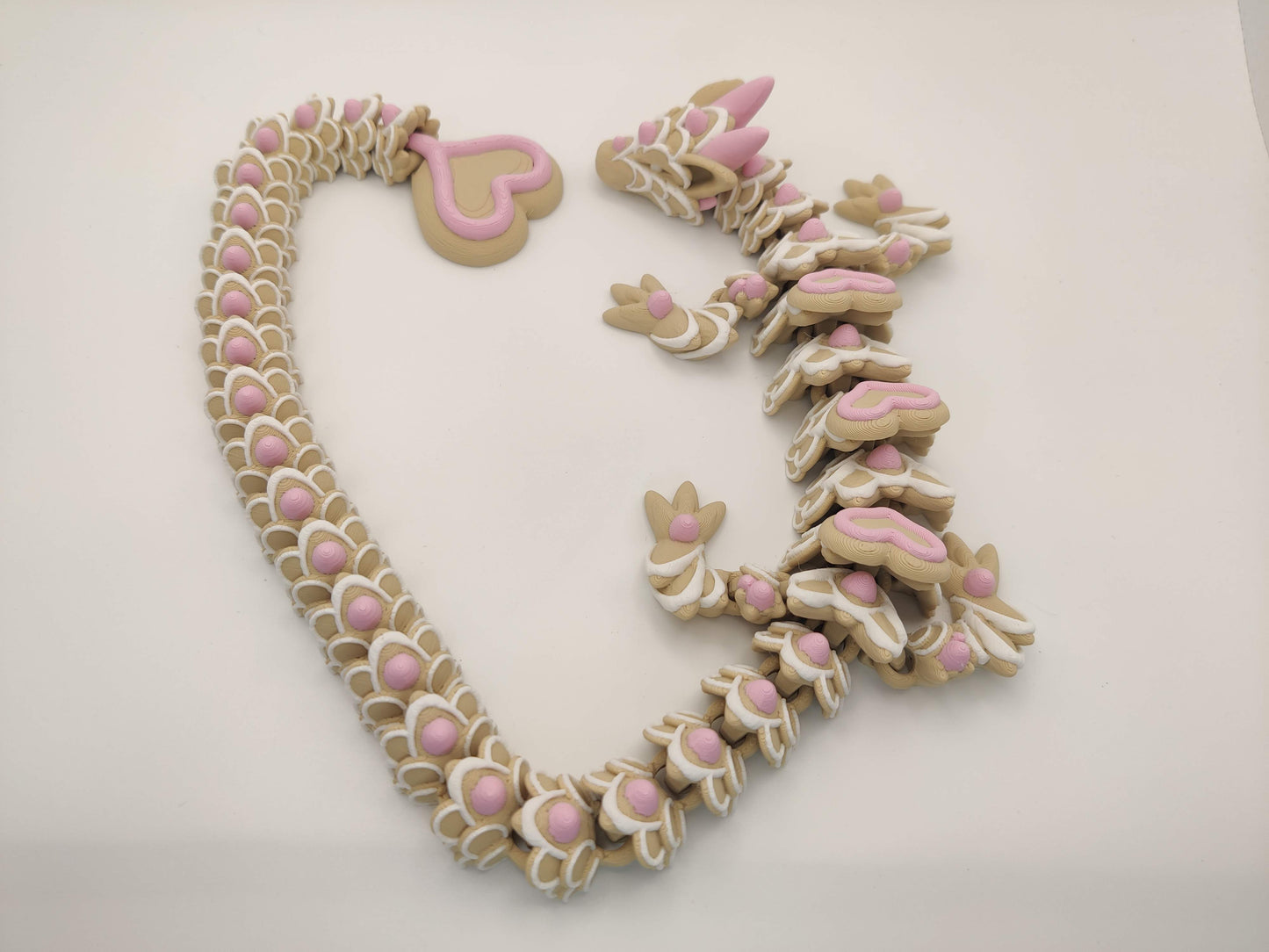3D Printed Sugar Cookie Dragon – Articulating Fidget Toy