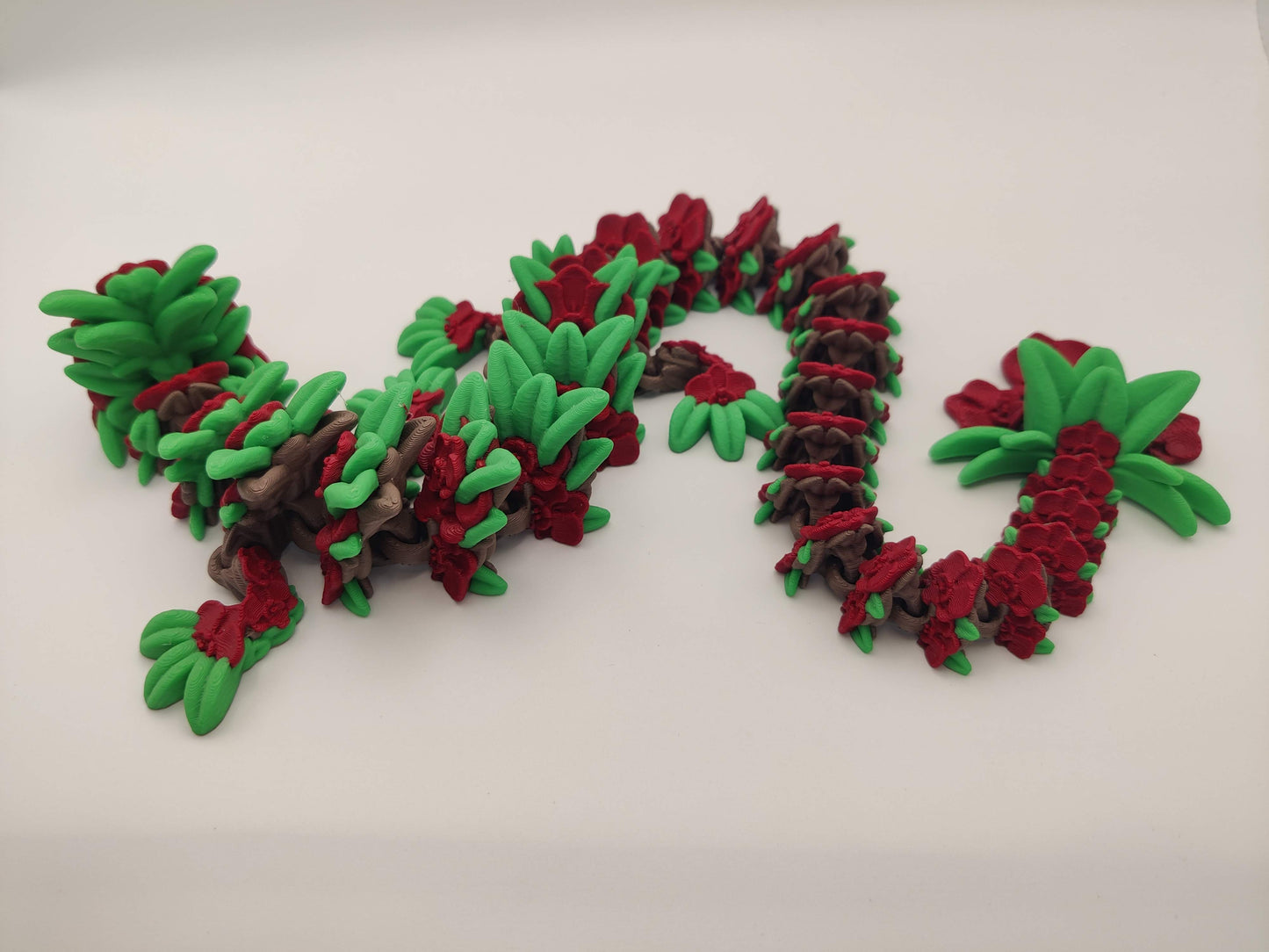 3D Printed Orchid Dragon - Articulating Fidget Toy