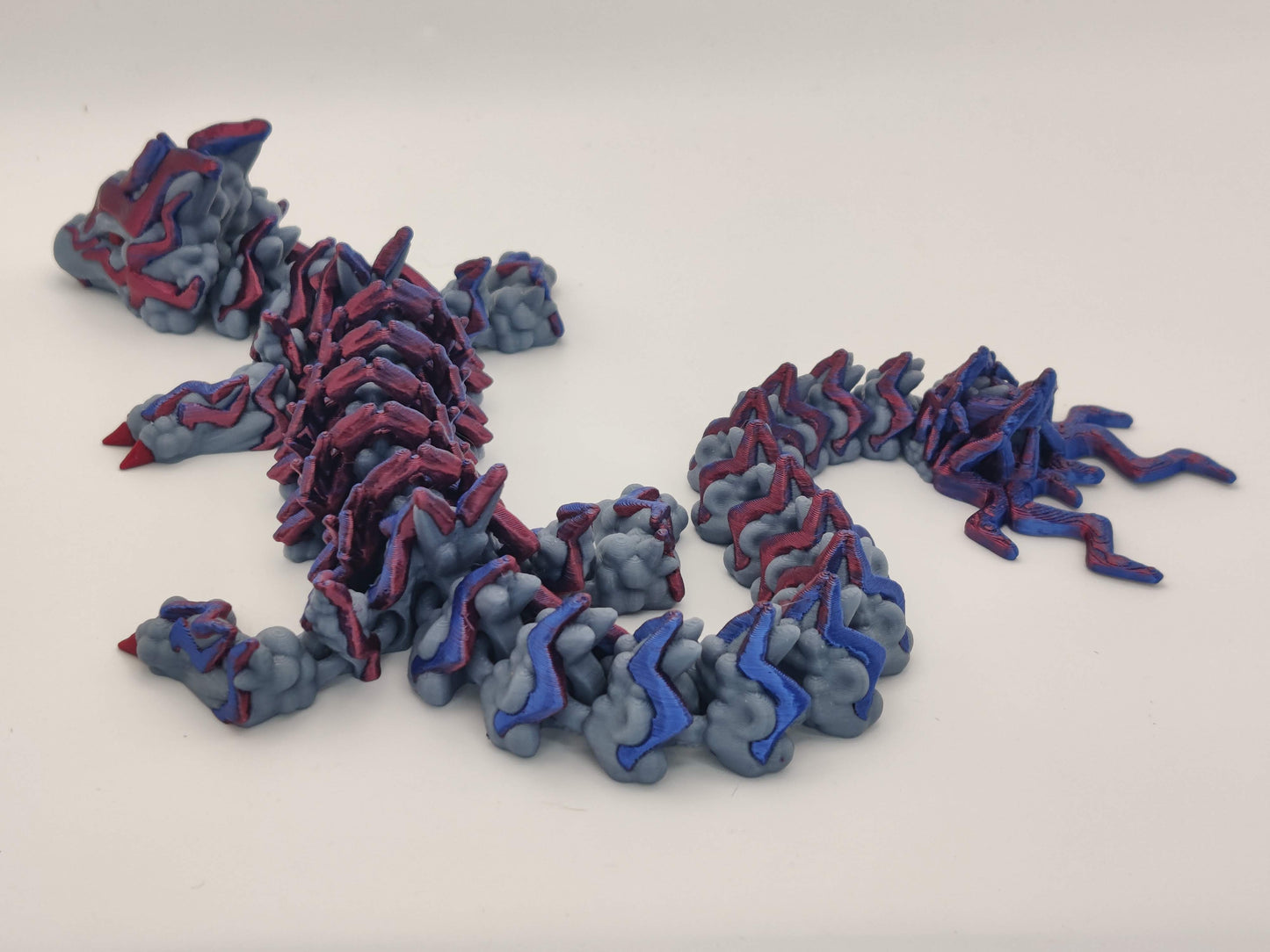 3D Printed Storm Dragon - Articulating Fidget Toy