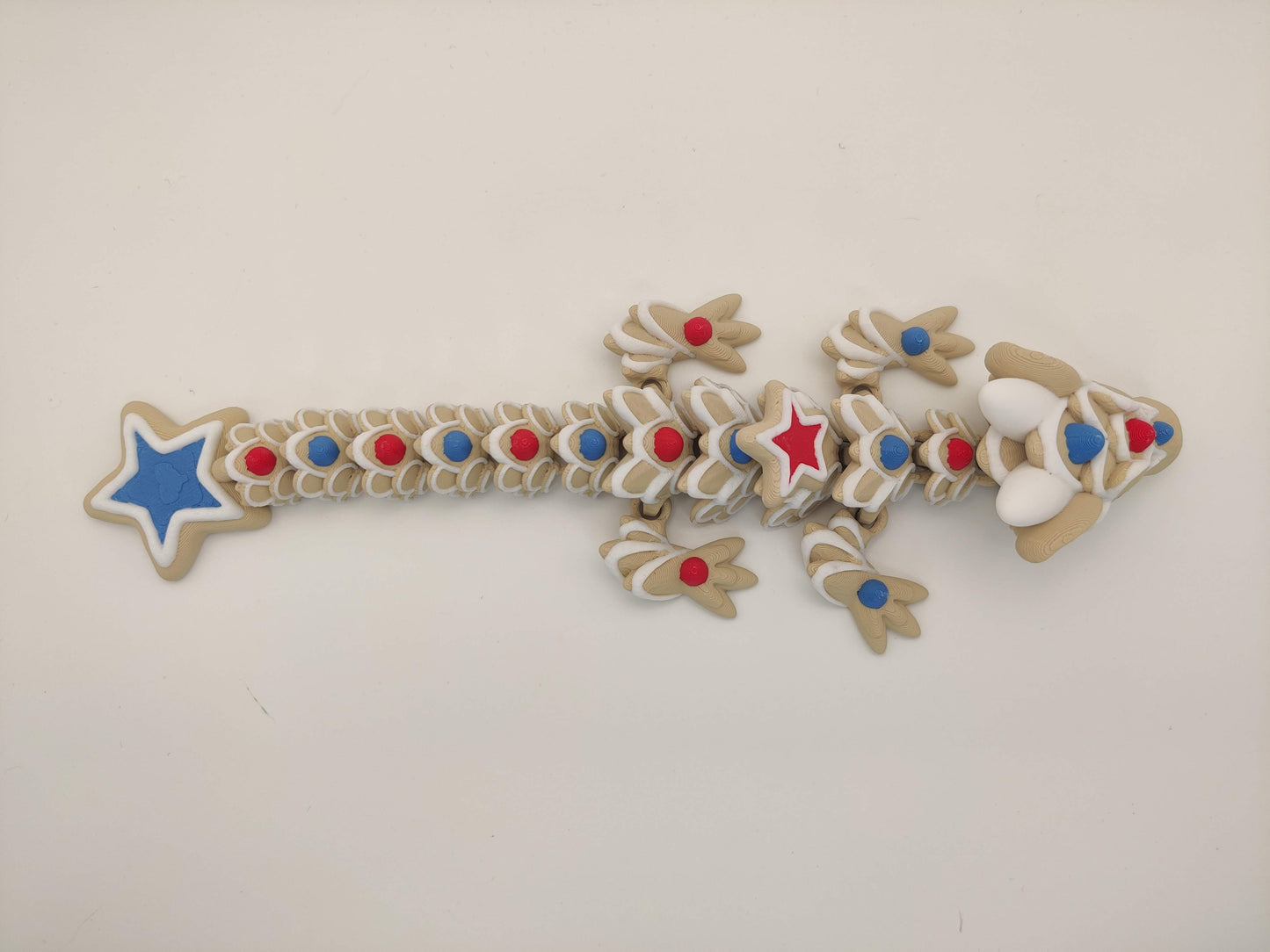 9" Baby Star Dragon - 3D Printed Articulating Dragon Flexi