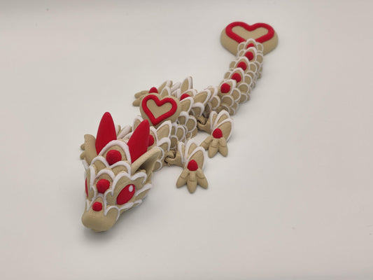 Baby Sugar Cookie Heart Dragon