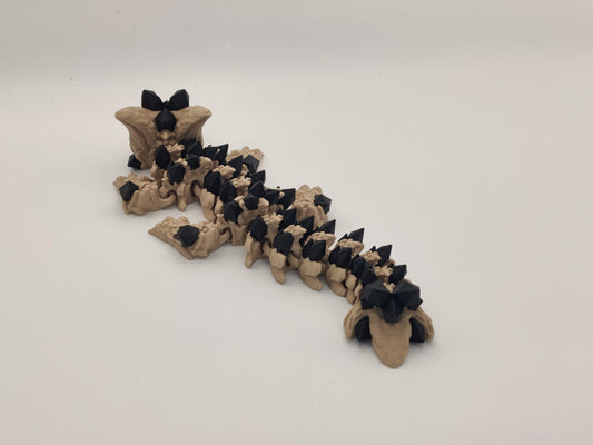 Baby Crystal Wolf Dragon Figure
