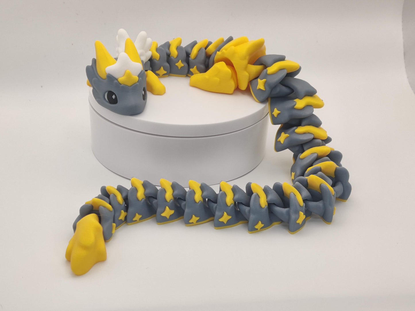 18" Stormy Star Dragon Atria - Articulating Flexi Dragon