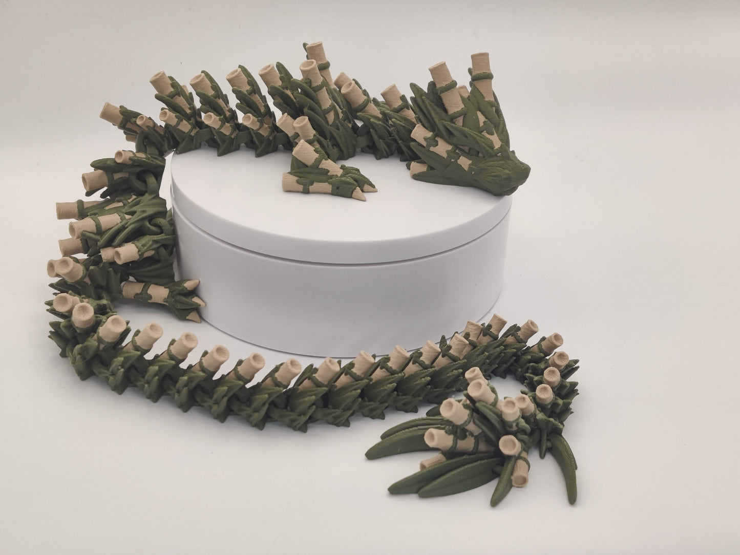 3D Printed Bamboo Dragon - Articulated Flexi Dragon