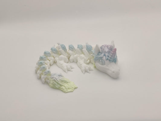 Baby Unicorn Dragon Figure