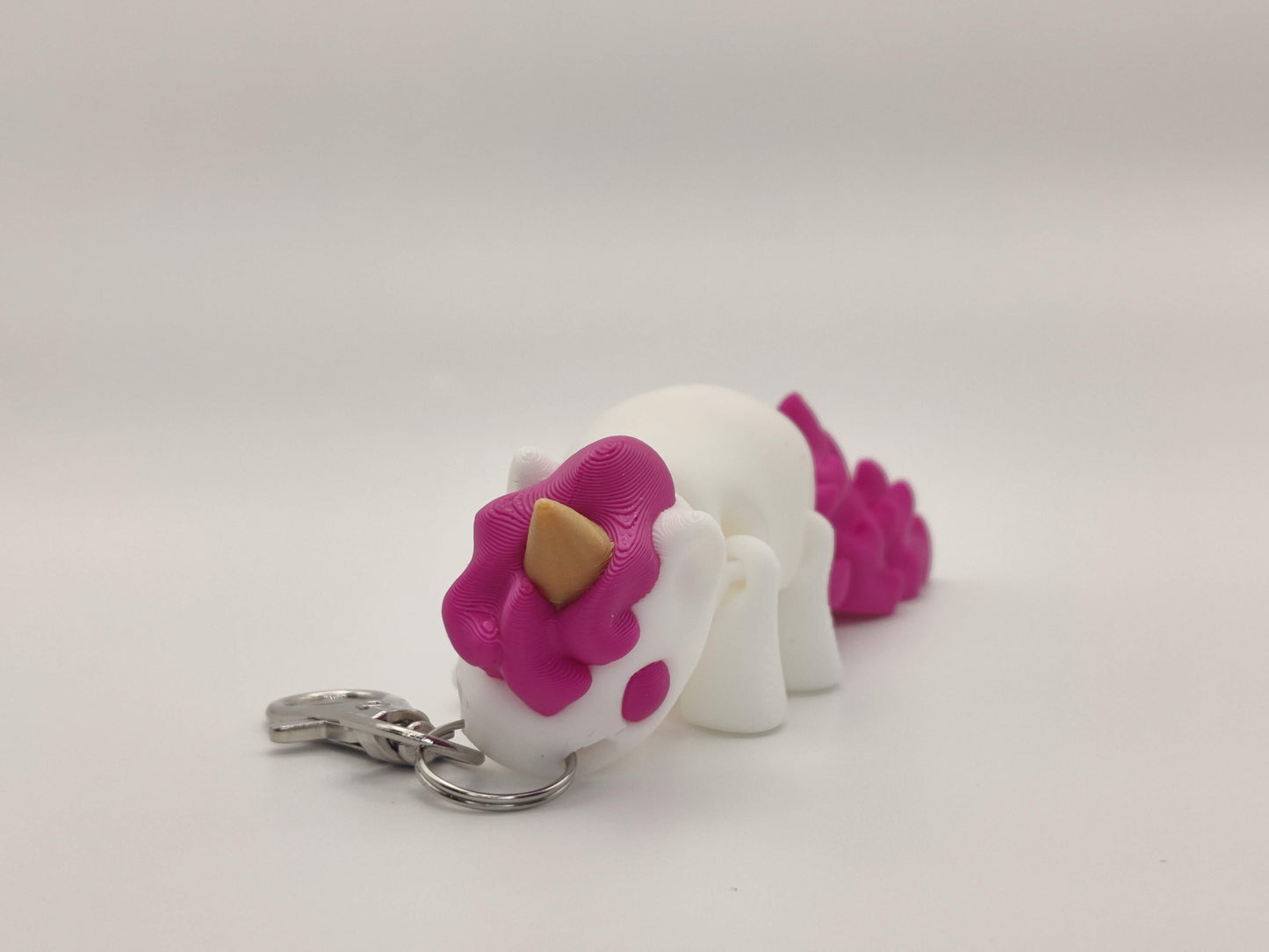 Articulating Unicorn Keychain – 3D Printed Unicorn Charm