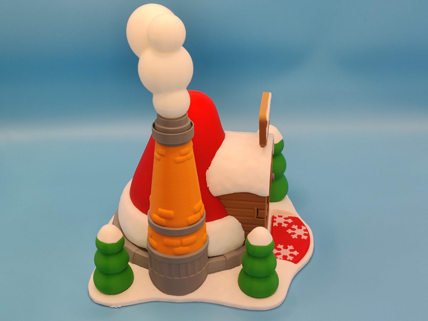 Santa’s Workshop Christmas Playset Diorama – Festive Holiday Display