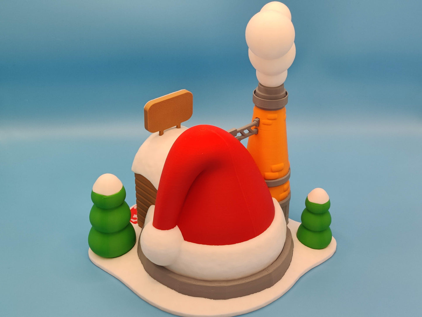 Santa’s Workshop Christmas Playset Diorama – Festive Holiday Display