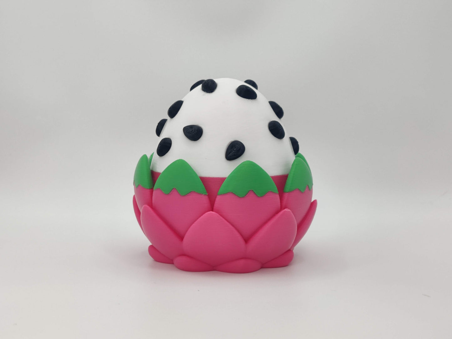 Dragonfruit Egg with Baby Dragon – 3D Printed Collectible Toy