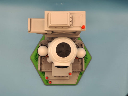 3D Printed Spaceship Playset with Astronaut Figure