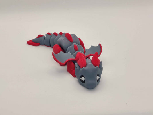 Baby Castle Dragon Figure - ToyForge 3D