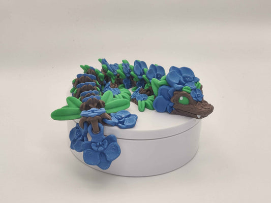 Baby Orchid Dragon Figure - ToyForge 3D