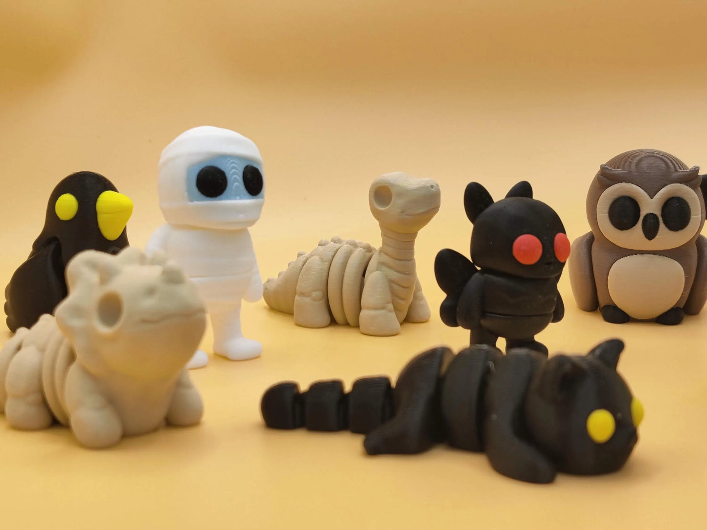 Halloween Minis | 3D Printed Trick or Treat Candy Alternatives (Bulk Sets Available)