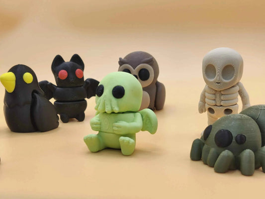 Halloween Minis | 3D Printed Trick or Treat Candy Alternatives (Bulk Sets Available)