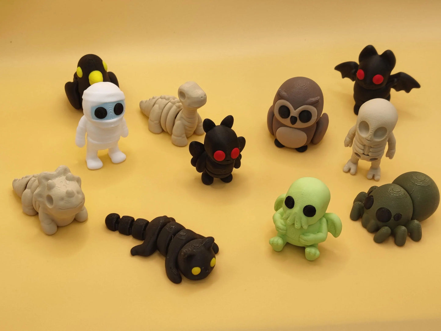 Halloween Minis | 3D Printed Trick or Treat Candy Alternatives (Bulk Sets Available)