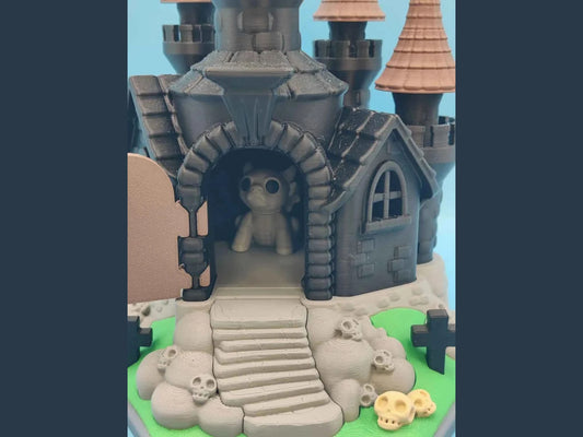Transylvania Castle Miniature Display - ToyForge 3D