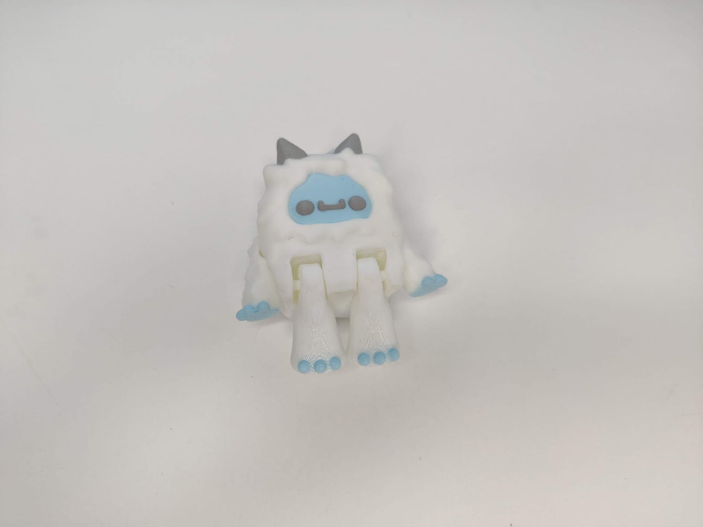 3D Printed Yeti with Mountain Shelf - ToyForge 3D