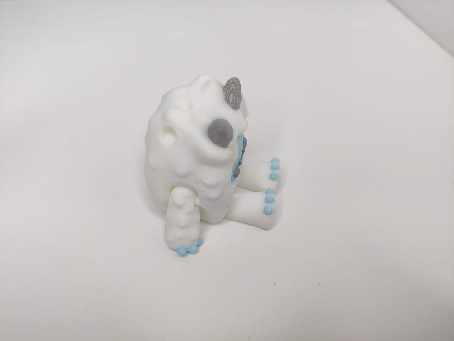 3D Printed Yeti with Mountain Shelf - ToyForge 3D