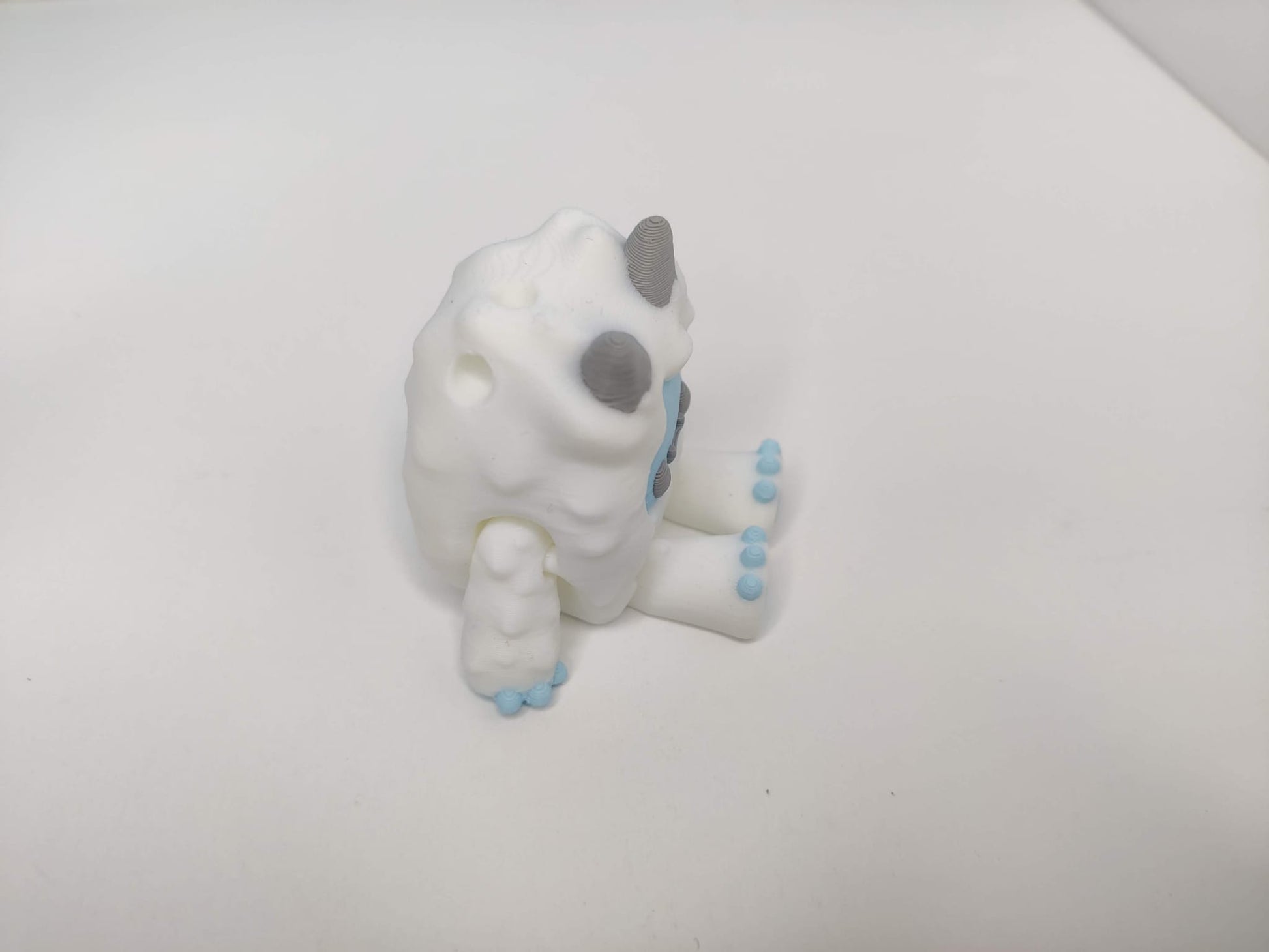 3D Printed Yeti with Mountain Shelf - ToyForge 3D