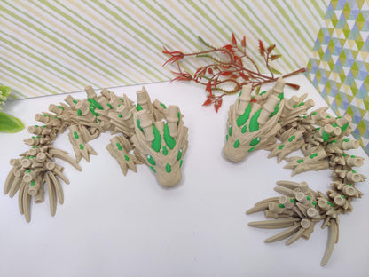 Baby Bamboo Dragon – 3D Printed Articulating Fidget Toy