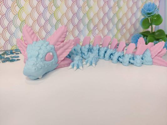 Baby Axolotl Sea Dragon – 3D Printed Articulating Fidget Toy