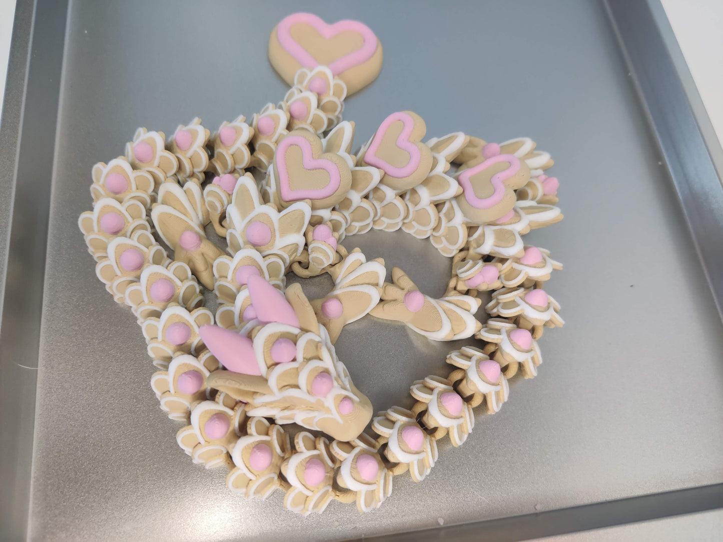 3D Printed Sugar Cookie Dragon – Articulating Fidget Toy