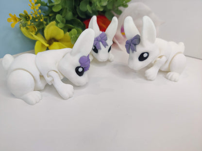 3D Printed Articulated Easter Bunny
