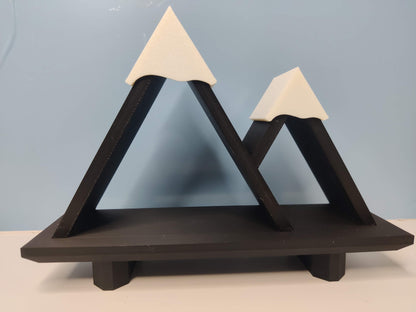 3D Printed Yeti with Mountain Shelf
