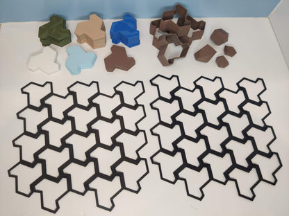 WildGrid Starter Set with Animals - Animals with play tiles