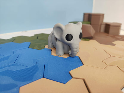 WildGrid Starter Set with Animals - Animals with play tiles