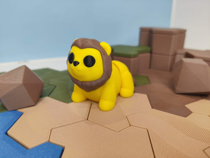 WildGrid Starter Set with Animals - Animals with play tiles