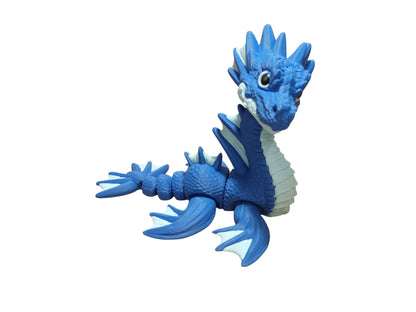 Water Dragon - 3D Printed Articulating Decoration