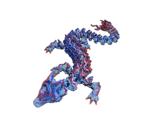 3D Printed Storm Dragon - Articulating Fidget Toy