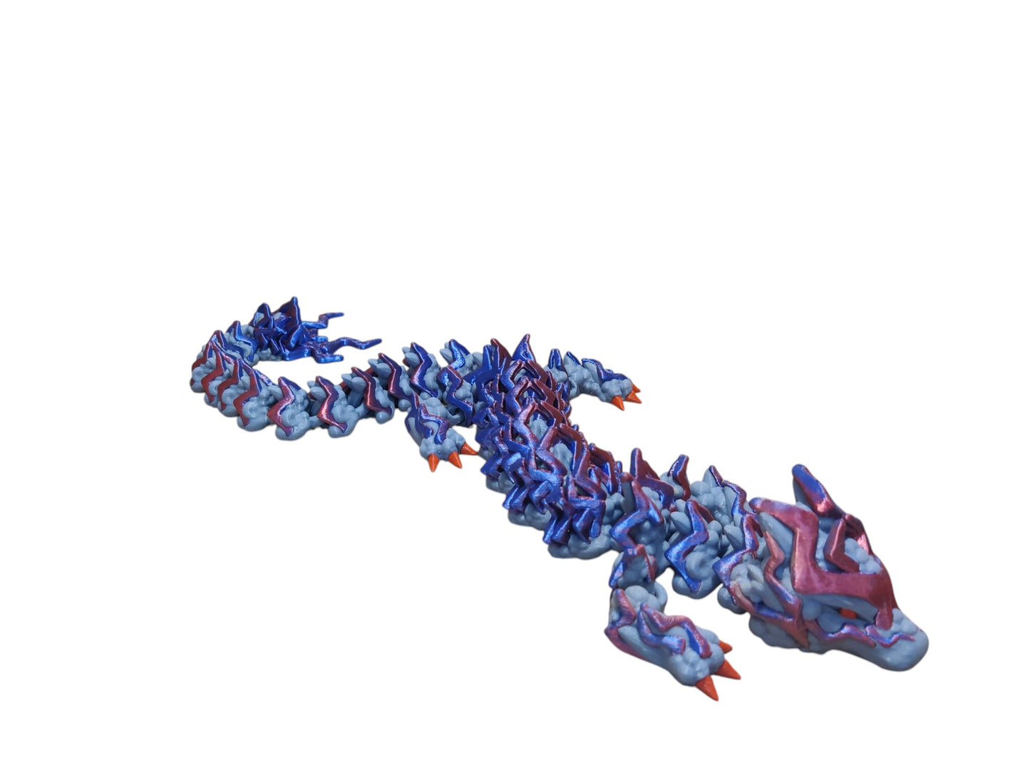 3D Printed Storm Dragon - Articulating Fidget Toy