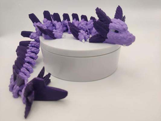 13" Axolotl Sea Dragon – 3D Printed Articulating Fidget Toy