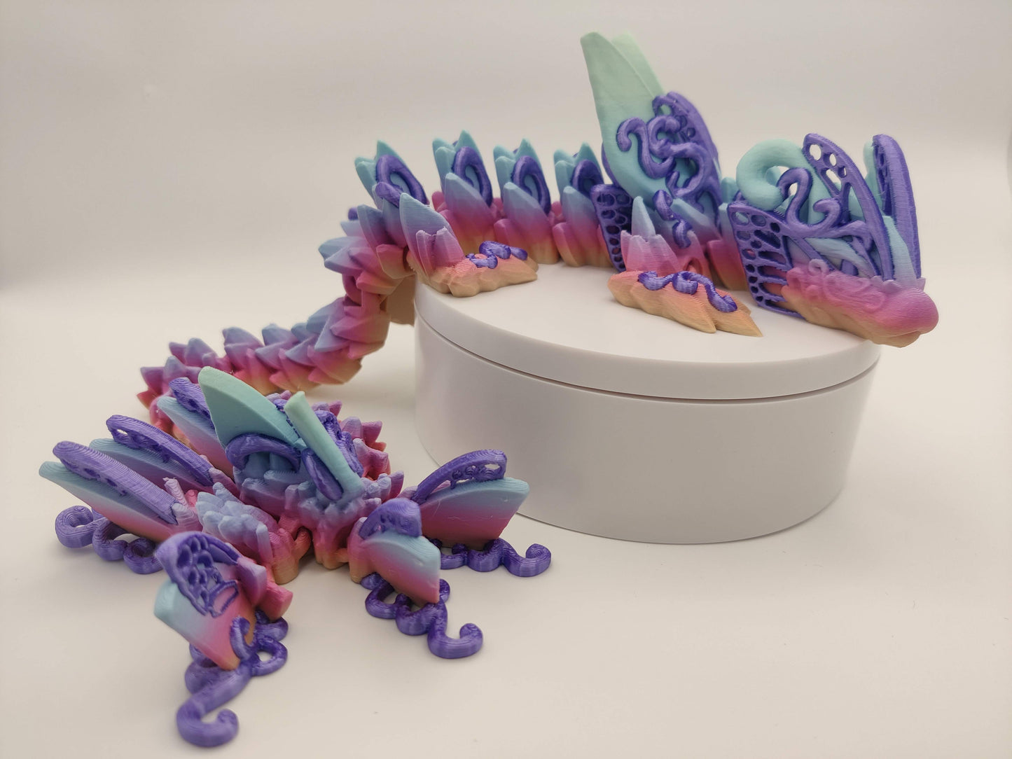 3D Printed Butterfly Dragon - Articulating Fidget Toy