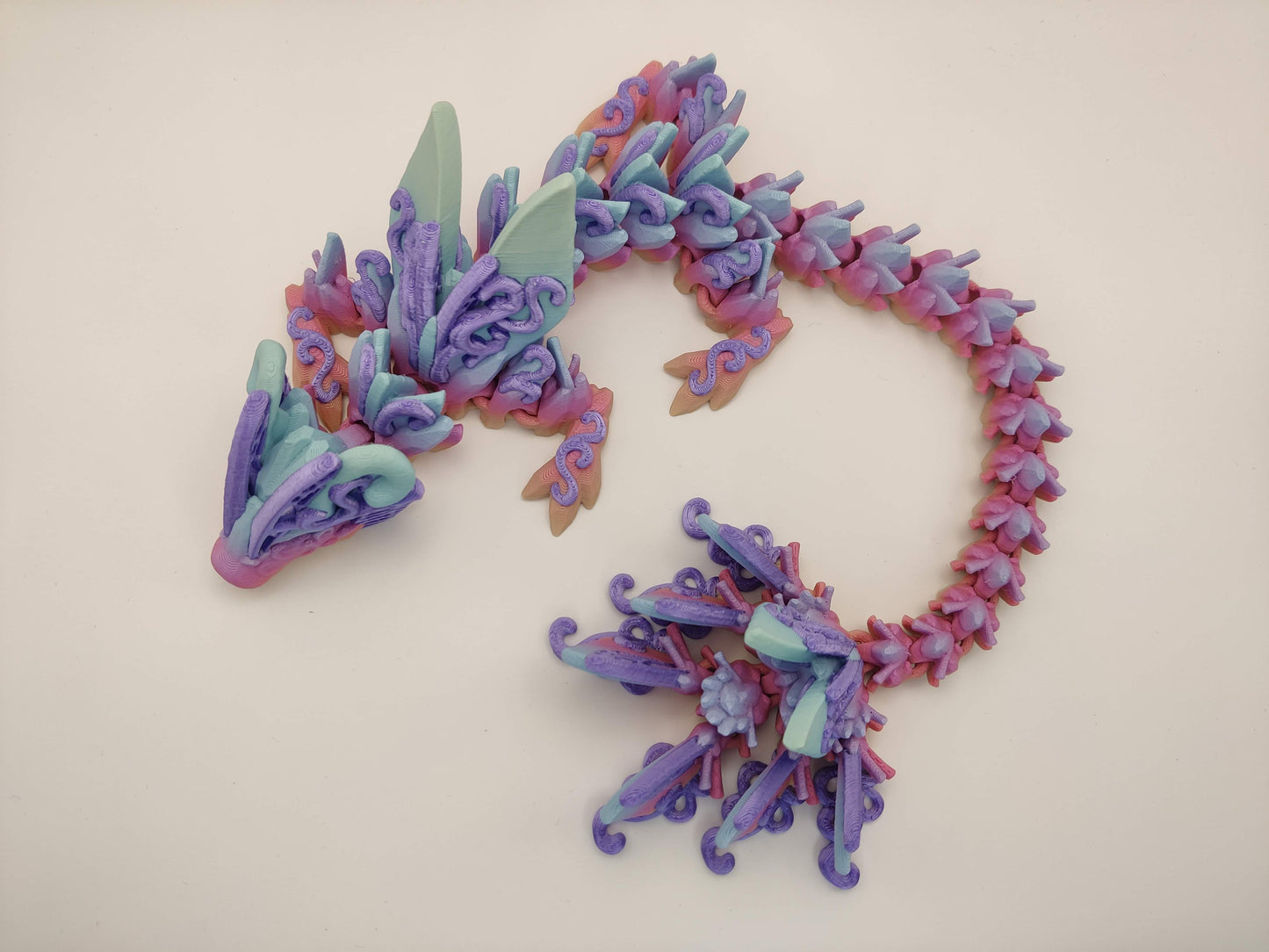 3D Printed Butterfly Dragon - Articulating Fidget Toy