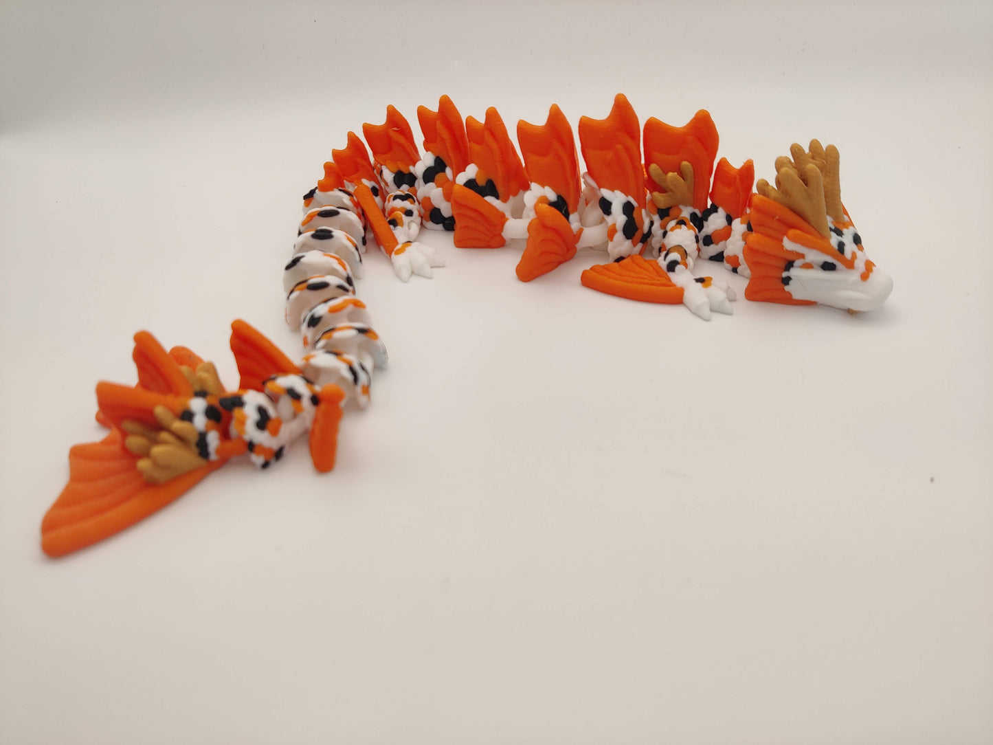13.5" Koi Dragon - 3D Printed Articulating Dragon Flexi