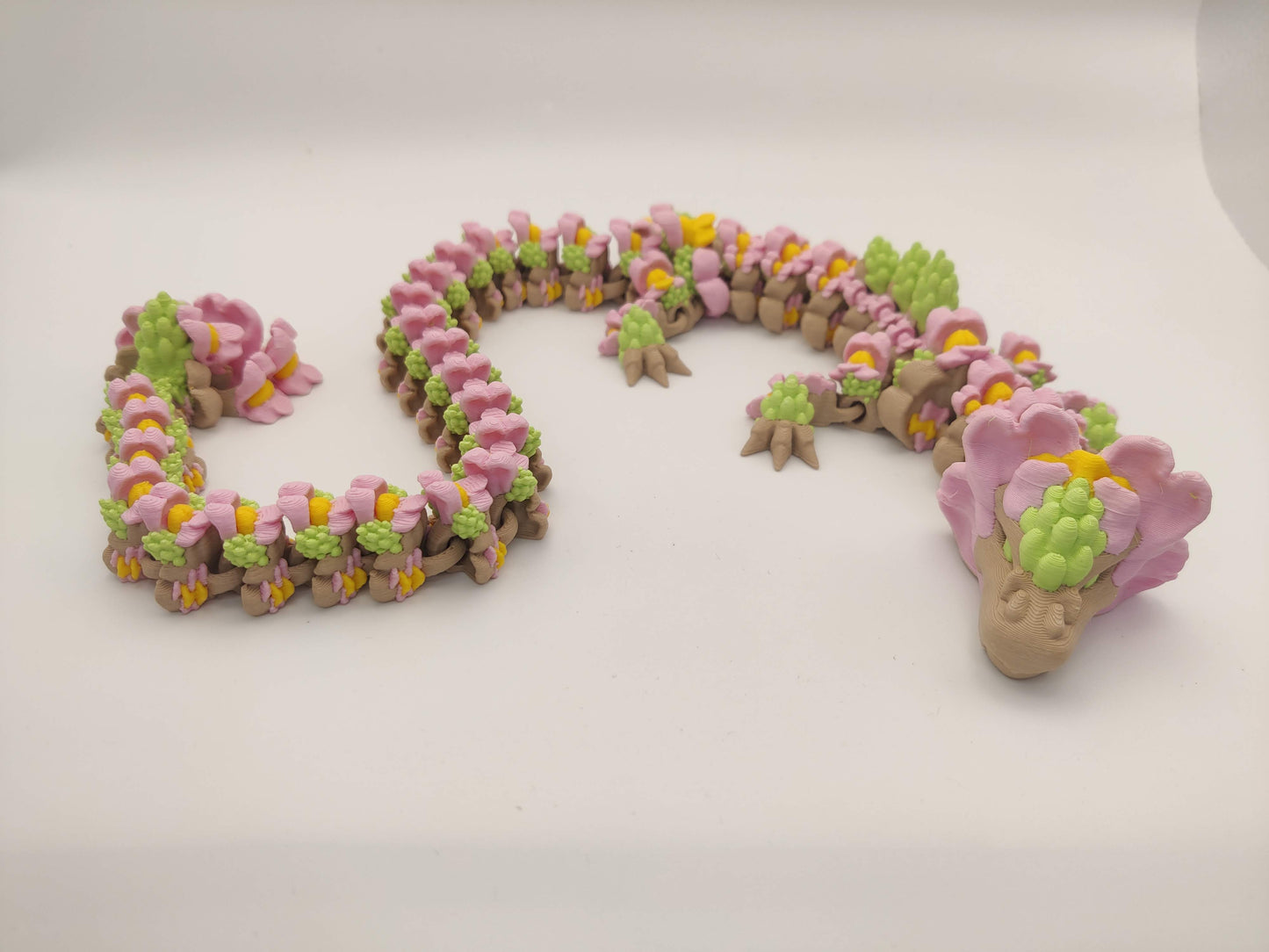 20" Snapdragon Flower Dragon - Articulating Dragon Flexi