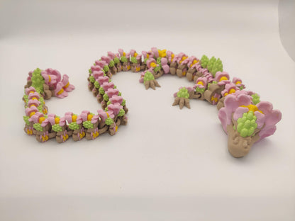 20" Snapdragon Flower Dragon - Articulating Dragon Flexi