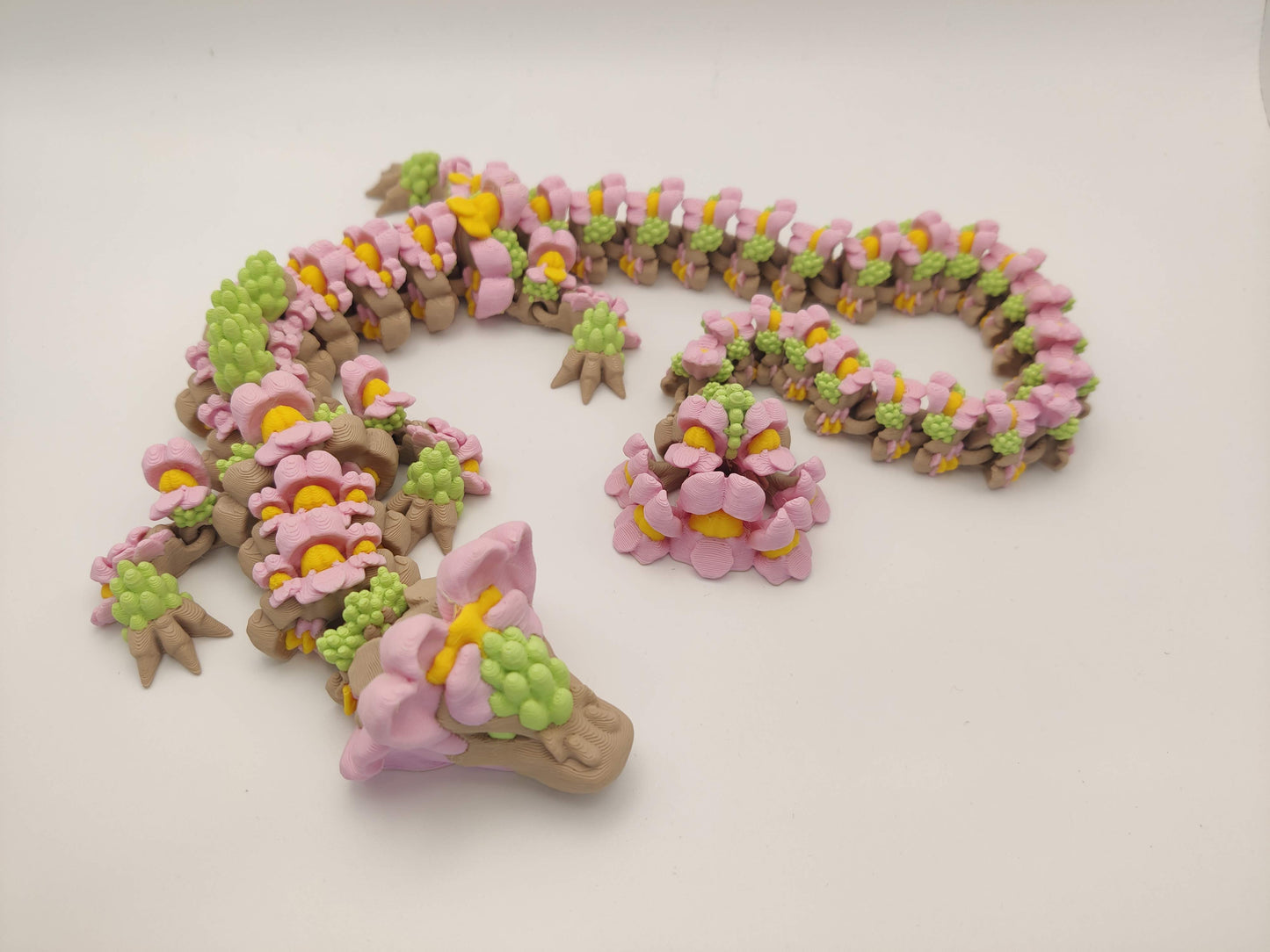 20" Snapdragon Flower Dragon - Articulating Dragon Flexi