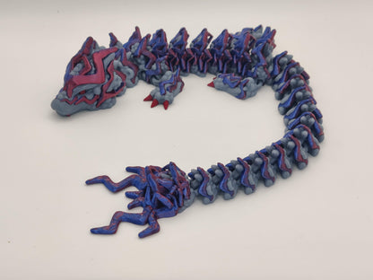 3D Printed Storm Dragon - Articulating Fidget Toy